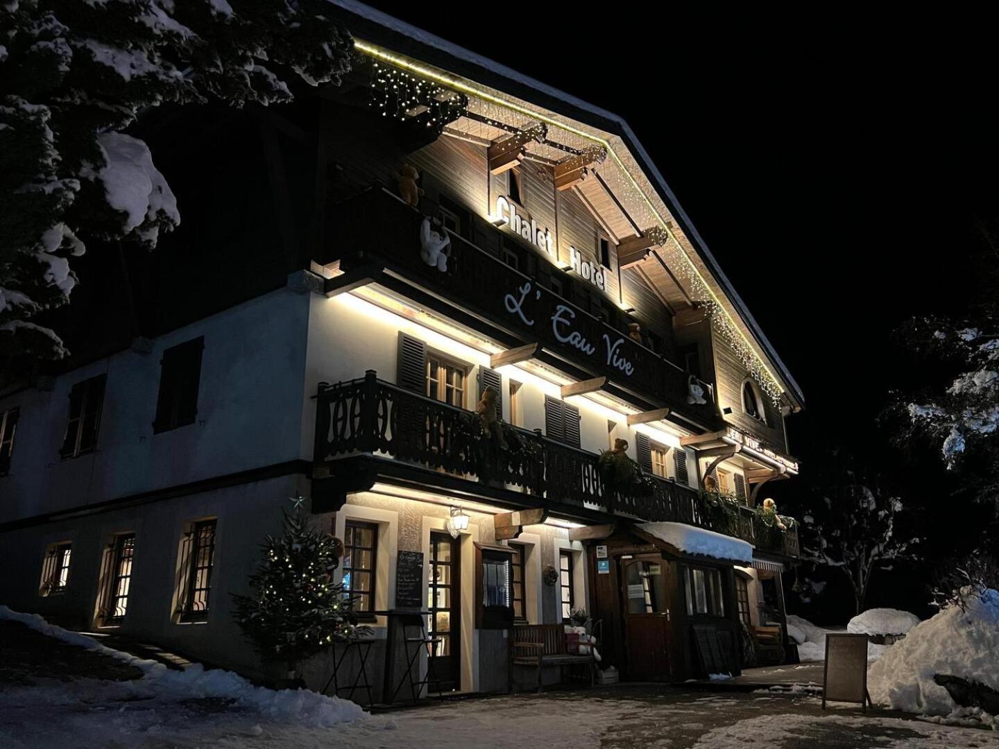 Saint-Nicolas-la-Chapelle  Chalet Appart'Hotel L'Eau Vive المظهر الخارجي الصورة